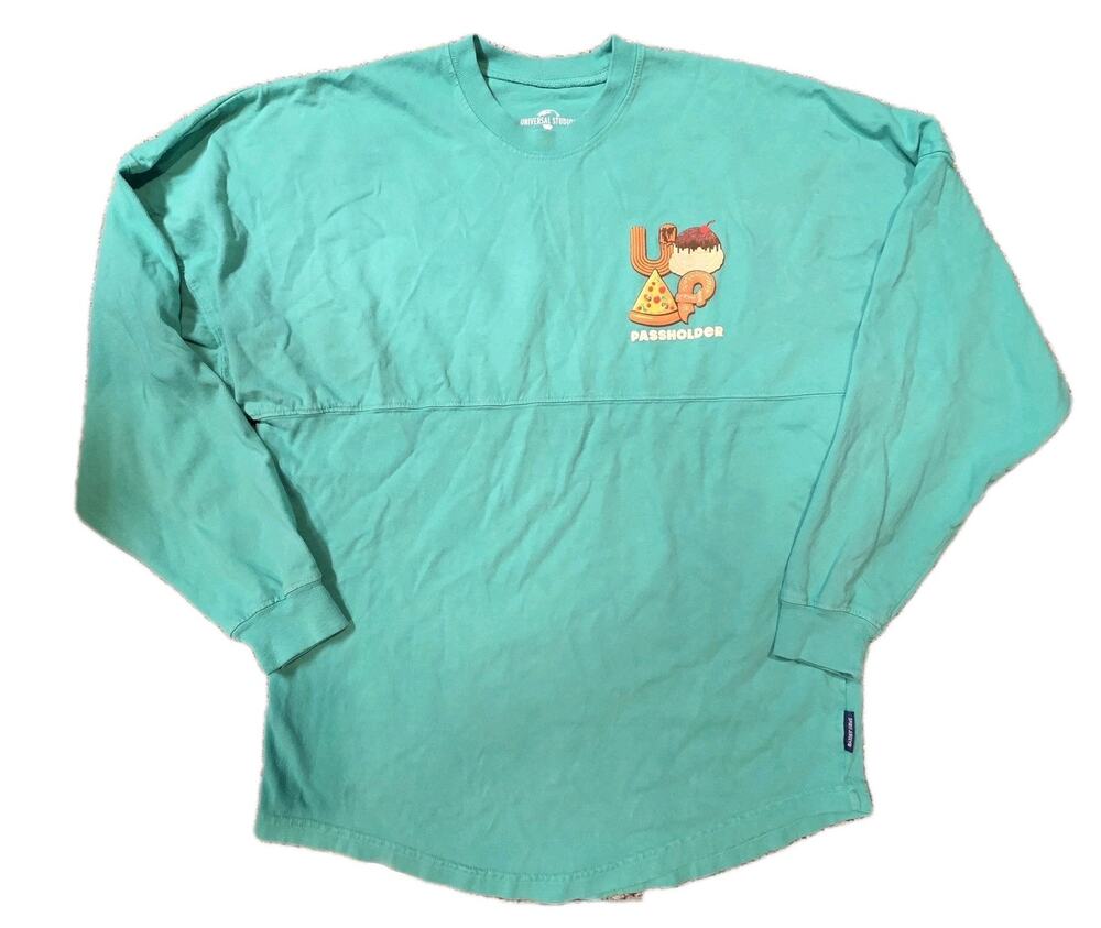 Universal Studios Orlando Annual Passholder UOAP Snacks LS Spirit Jersey XS Food